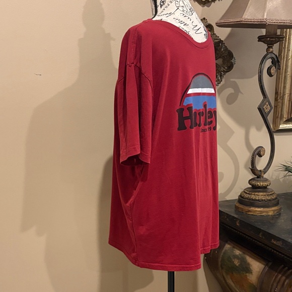 T-Shirt short sleeve crew neck HURLEY Mens XL Unisex - Picture 4 of 8